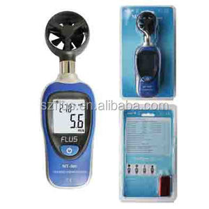 High Precise Mechanical Wind Speed Measurement Units Digital Handheld Anemometer For Industrial