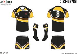 Maillots de <span class=keywords><strong>rugby</strong></span> personnalisés de haute qualité 100% polyester Sublimation Maillots de <span class=keywords><strong>rugby</strong></span> pour hommes Jersey <span class=keywords><strong>Rugby</strong></span> - Product Image 3