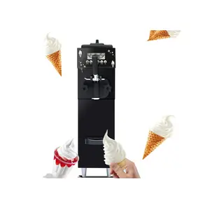 Máquina automática multifunción para hacer helados suaves, uso comercial