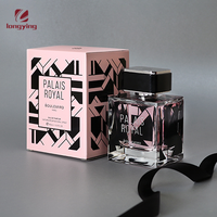 Caja de Embalaje de Perfume de Cartón con Forro de Esponja y Laminación Mate de Lujo con Logotipo Personalizado de China para Botellas de Vidrio de 10 ml a 100 ml
