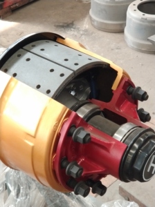 Lowbed Trailer Lowboy Trục Fuwa Trailer Trục - Product Image 6