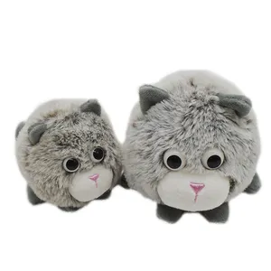 Juguete de peluche de gato de peluche supersuave de gran oferta