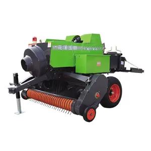 Feito na china grama baler preço/verde furo baler/mini redondo feno baler para venda