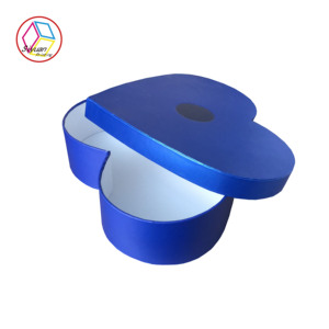 Bán buôn Tùy chỉnh hình trái tim sang trọng Logo đám cưới giáng sinh Hộp Quà Tặng Chất lượng cao UV in giấy thời trang và bao bì các tông với giảm giá bán buôn - Product Image 4