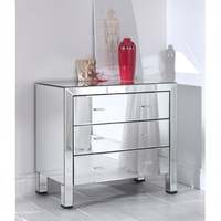 Ensemble coiffeuse et console de style moderne et antique avec miroir pour chambre à coucher, ensembles de chambre à coucher en bois faits à la main pour la maison