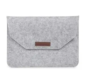 Slim Wool Felt For Macbook Pro Retina 13 15 Sleeve Bag Notebook Flip Laptop Cover For Macbook Air 11 12 13 Handle Case