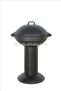 En bois <span class=keywords><strong>3</strong></span>-grid rond charcoal kamado BBQ party Promation modèles FT-001 - Product Image 2