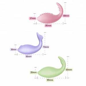 Ballena vagina vibrador adultos vibrador salto huevos mujeriego masturbador - Product Image 2