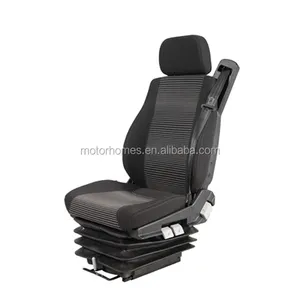 Asiento de coche Isri Luxury Duty para camiones FUSO para conductores de camiones con base de suspensión neumática