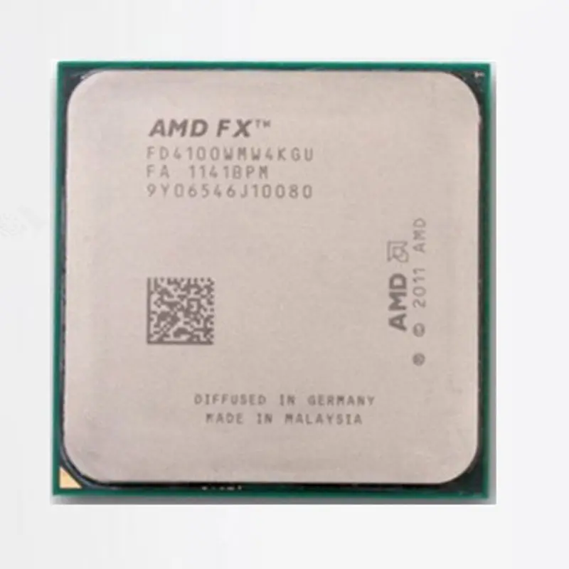 AMD FX 4100 AM3 + 3.6GHz Prosesor CPU 8MB Seri Scrattered Pieces