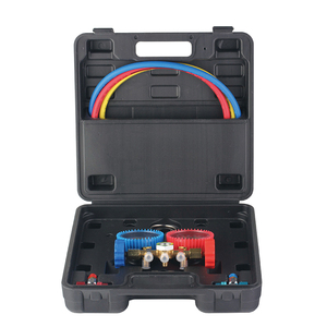 थोक OEM supplir दो चरण उच्च मात्रा एचवीएसी प्रशीतन कोरिया 220 v/60 hz 1/2hp 5cfm vacuump पंप और R410A कई गुना गेज - Product Image 5