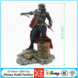 OEM Famosa Película y Juego Assassins Creed 3d Figuras De Plástico Evie, Fábrica de Juguetes de PVC Figuras de Disny Autorizado - Product Image 2