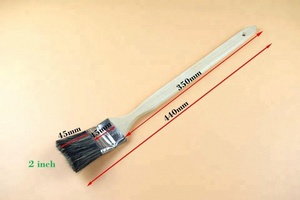 <span class=keywords><strong>Brosse</strong></span> à coude d'angle de <span class=keywords><strong>brosse</strong></span> de <span class=keywords><strong>radiateur</strong></span> avec pinceau à long manche en bois - Product Image 5
