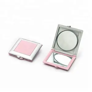 Petit miroir de poche en acier inoxydable, garanti à bas prix, qualité garantie, décoratif, mini miroir de poche