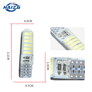 <span class=keywords><strong>Led</strong></span> Auto <span class=keywords><strong>T10</strong></span> cuña bombilla W5W 194 <span class=keywords><strong>CANBUS</strong></span> <span class=keywords><strong>T10</strong></span> 24smd 4014 <span class=keywords><strong>t10</strong></span> de silicona bombilla <span class=keywords><strong>t10</strong></span> - Product Image 6