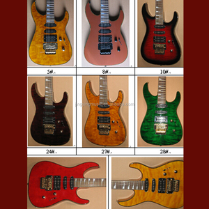 AFR-90 6 Cuerdas de Guitarra Eléctrica de Encargo de Arce Flameado Veneer, Acabados Disponibles - Product Image 2