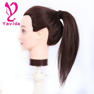 Cabeza <span class=keywords><strong>de</strong></span> maniquí <span class=keywords><strong>natural</strong></span>, cabeza <span class=keywords><strong>de</strong></span> entrenamiento <span class=keywords><strong>de</strong></span> cabello, <span class=keywords><strong>muñeca</strong></span> <span class=keywords><strong>de</strong></span> Maniquí <span class=keywords><strong>de</strong></span> peluquería al por mayor - Product Image 3