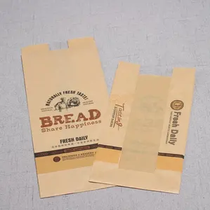 Papel forrado con revestimiento de cera, embalaje de alimentos, bolsa de papel de aluminio para alimentos calientes