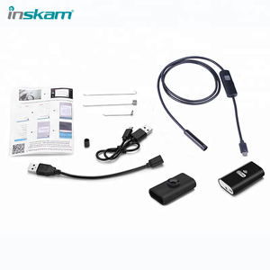 Caméra endoscopique WiFi <span class=keywords><strong>Android</strong></span> IOS 8 mm 1 m, câble rigide, étanche, tube flexible, boroscope 720P pour smartphone, caméra endoscopique - Product Image 6