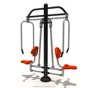 Équipement de sport à double siège, équipement Commercial pour faire des exercices de <span class=keywords><strong>fitness</strong></span> en plein air, pressoir de poitrine pour le parc - Product Image 2