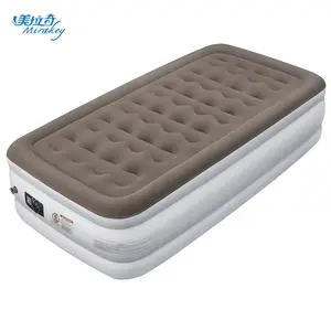 MirakeyอัพเกรดAirbed Blow Upยกเกสต์ทนทานFirmเตียงInflatable Airbed Built-Inปั๊มไฟฟ้าความสูงTWIN/QUEEN