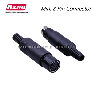 Bxon Mini DIN 8 pin nam và nữ Hàn Loại ổ cắm kết nối 8 pins Svideo cắm và jack - Product Image 3