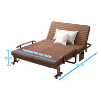 Hogar perezoso sofá pequeña familia sofá cama plegable con lujo plegable de espuma de memoria sofá cama