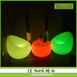 Muebles led sofá <span class=keywords><strong>club</strong></span> led cambiante sofá bar/PE Plástico impermeable Barra de Luz Led Sofá - Product Image 2