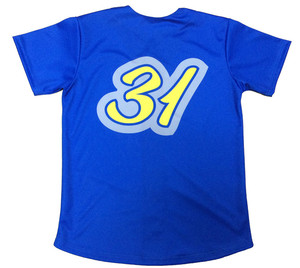 Easy to use high quality sports loose baseball jerseys - Product Image 6