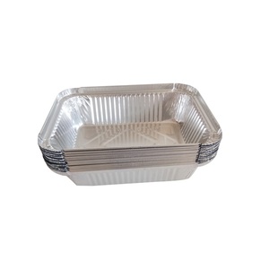 Take Away Tray No.6 Aluminum <strong>Foil</strong> <strong>Container</strong> for Food Packaging - Product Image 3