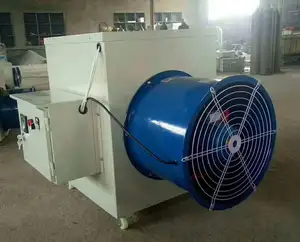 Electric hot air heater for greenhouse/poultry house