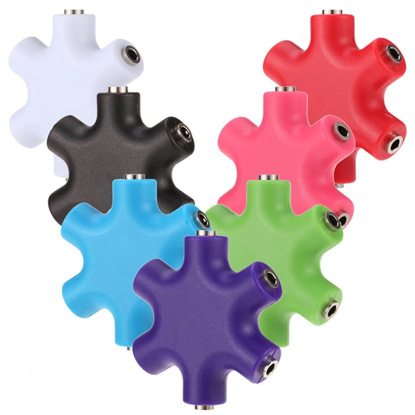 Соединительный кабель сплиттер подойдет как для повседневной носки, так концентратор 6 порт 5 способ TS 3,5 мм 1/8 'модульный синтезатор Eurorack