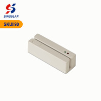 Module de lecteur de cartes magnétiques MSR, interface USB, conformité ISO7810-7813, triple piste, longueur de câble de 120 cm, CE/FCC, OEM