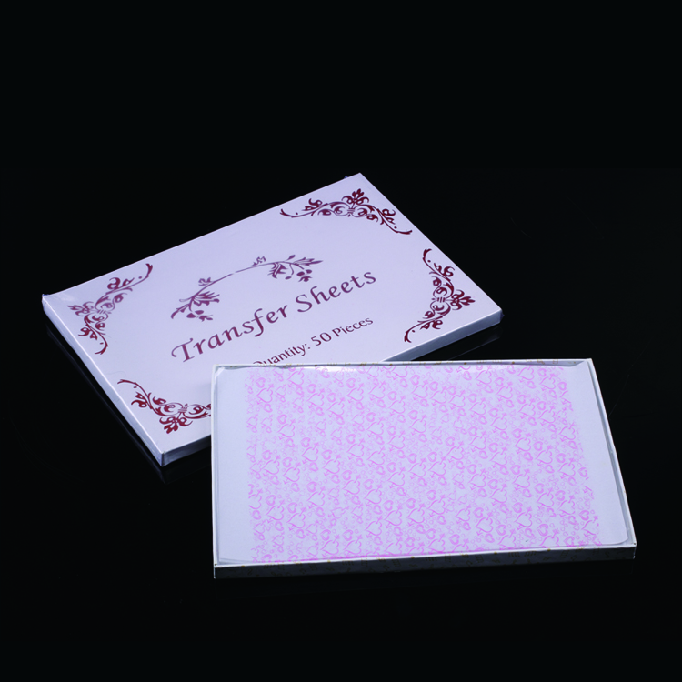 High Quality Hot Selling Items Net Red Disposable Chocolate Decoration Cake Decorating Transfer Sheets Chocolate Paper