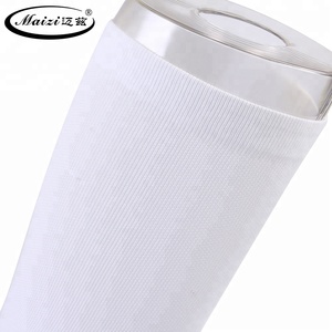 Chaussettes de sport personnalisées avec logo, blanc, antidérapant, football, hommes, femmes, compression 20-30 mmhg, vente en gros - Product Image 6