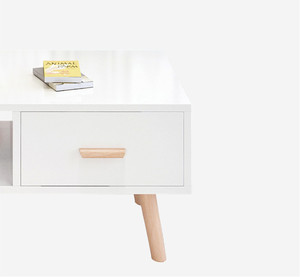 Nouveau modèle de meuble <span class=keywords><strong>TV</strong></span> avec tiroirs en MDF, design d'unité de rangement avec vitrine - Product Image 3