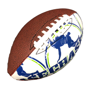 Meilleures ventes de ballons de football américains standard de taille 9 en matériaux PU personnalisés et bon marché à vendre - Product Image 3