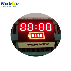 Benutzer definierte 0,2-Zoll-4-stellige rote LED 7-Segmentmodul-Anzeigezeit und Batterie - Product Image 2