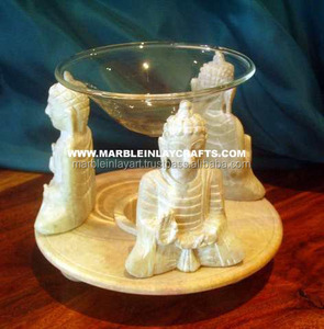 Handmade Aroma <b>Oil</b> <b>Diffuser</b>, Aroma Soapstone <b>Oil</b> Burner - Product Image 1