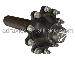 Liteadr — axe de goujon de qualité italienne avec <span class=keywords><strong>plaque</strong></span> souder, remorque agricole - Product Image 4