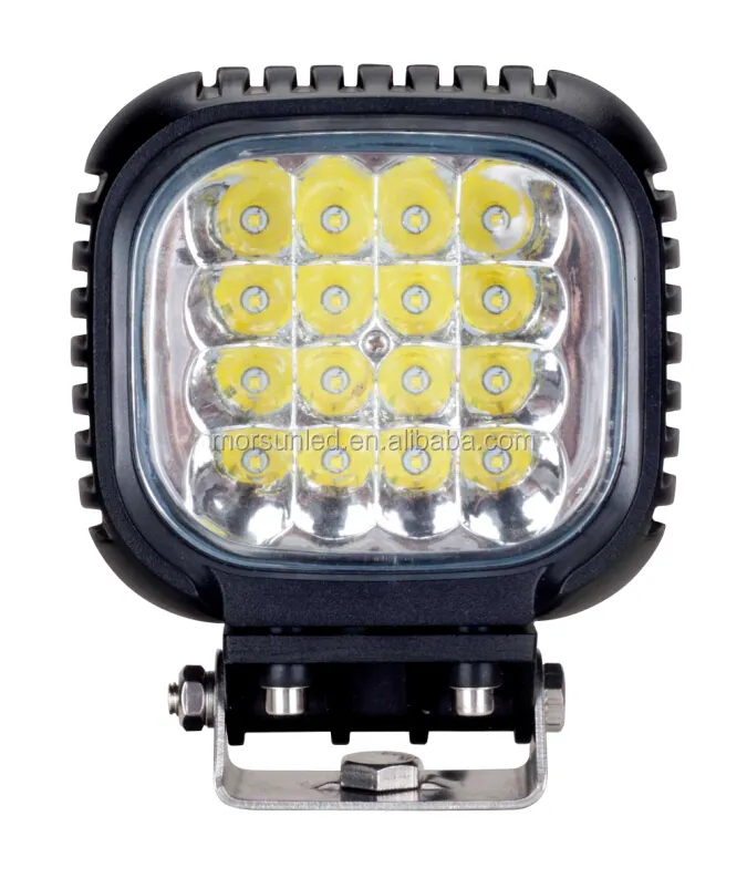 Morsun Square 48w high power 48w led work lamp, 12v high lumen 48watt led worklight