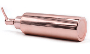 Bagno Cucina A Parete In Acciaio Inox in oro Rosa Dispenser di Sapone - Product Image 3