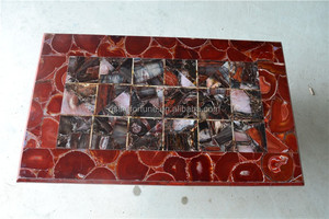 Bois pétrifié dessus de table à vendre - Product Image 4
