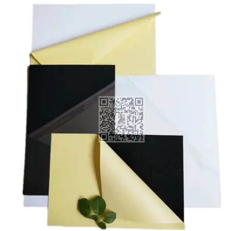 Album Ảnh Cuốn Sách PVC Sheets Đen Double Side Dính Pvc Sheet Rigid Foam