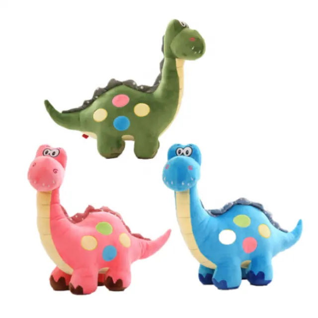 Dropshipping 38CM דינוזאור צעצועי קטיפה חמוד קריקטורה דינוזאור ממולא בובת בעלי חיים רך צעצועי בובות לילדים יום הולדת צעצוע מתנה