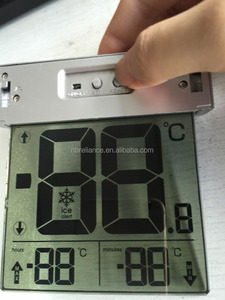 Janela Jardim ao ar livre Movido A Energia <span class=keywords><strong>Solar</strong></span> Fora de Medição de Temperatura Digital LCD Termômetro - Product Image 5