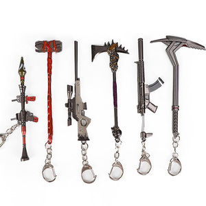 Blíster de metal para juego, <span class=keywords><strong>M16</strong></span> LMG, cohete lanzador, cicatrices, Rayo, acción, awp, pistola de ráfaga, llavero, venta al por mayor - Product Image 2