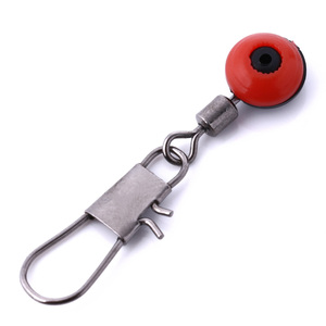 Connecteur de pêche en mer à 3 tailles avec anneaux, type 'Space Bean', avec rouleaux pivotants et agrafe de sécurité, matériel de pêche - Product Image 4