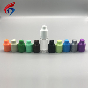 Logo imprimé unique forme épreuve des enfants nicotine 3 ml en plastique pet avec dameur et cap e bouteille d'huile - Product Image 5