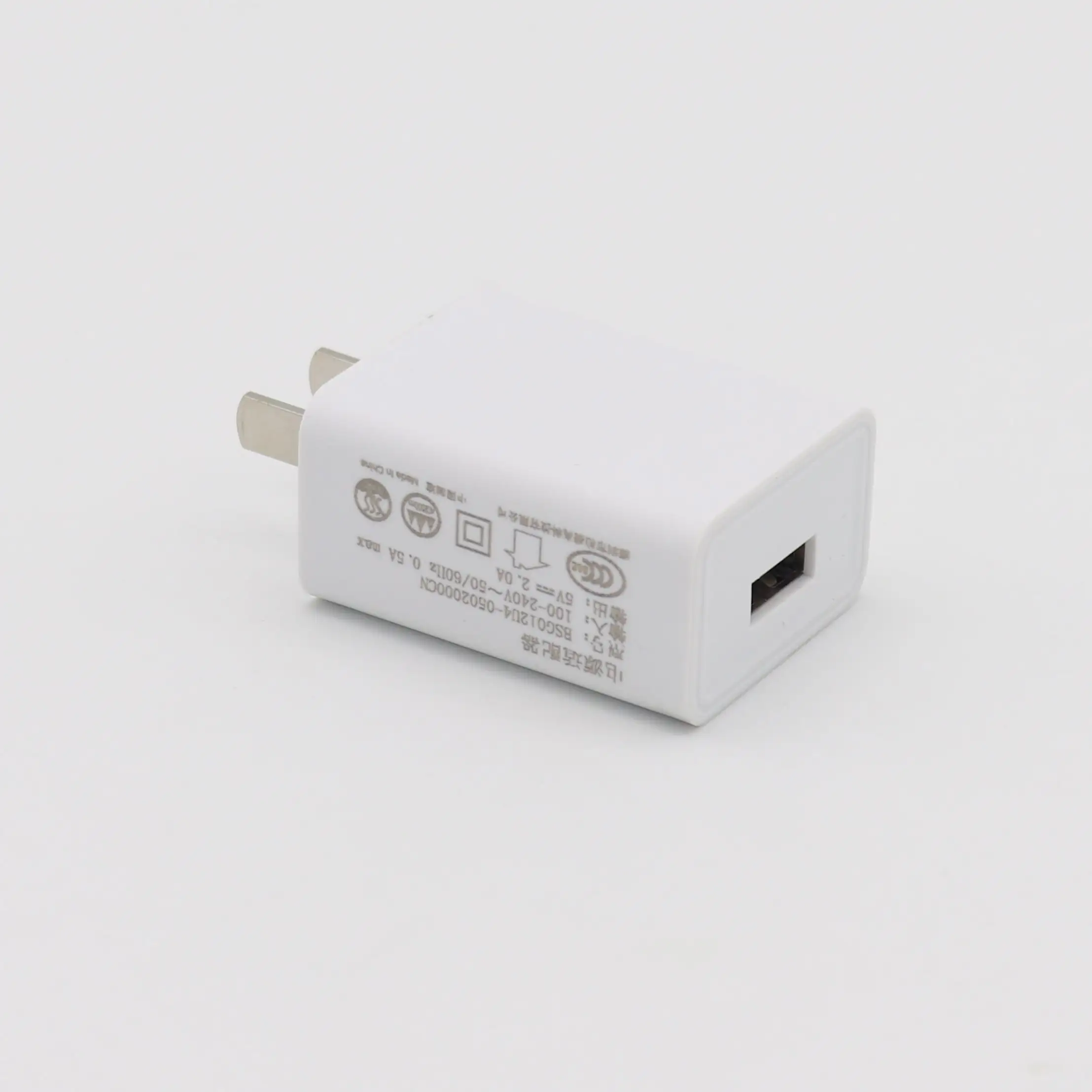 Mini chargeur usb 5v 2a ac dc, adaptateur, couleur blanche, 10w 5v 2a, pour alimentation électrique avec CCC RoHS, nouveau modèle